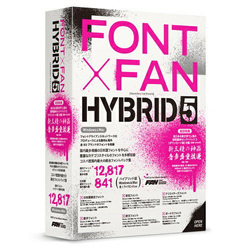 ロゴヴィスタ FONT x FAN HYBRID 5[FF09R1]