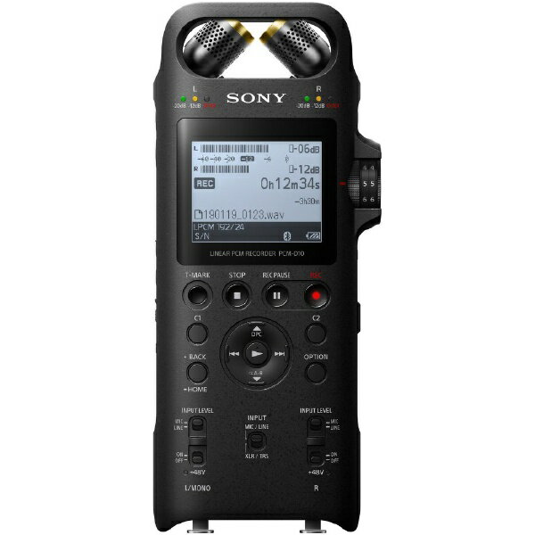 ソニー｜SONY リニアPCMレコーダー PCM-D10 