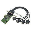 【エントリーで最大全額ポイント還元|6/11迄】 ラトックシステム|RATOC Systems インターフェイスボード 4ポート RS-232C・デジタルI/O PCI Expressボード REX-PE64D(2)