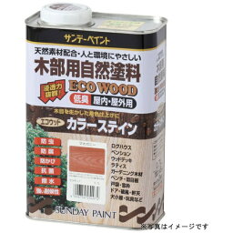 サンデーペイント｜SUNDAY PAINT エコウッドカラーステイン ウォルナット 700ml