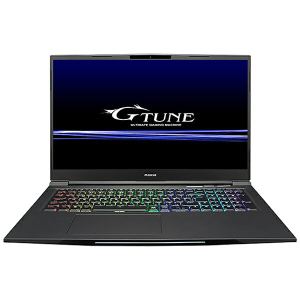 マウスコンピュータ　MouseComputer G-TUNE ゲーミングノートパソコン ブラック BC-GN17I87M8S2G16-184 [17.3型 /intel Core i7 /SSD：256GB /メモリ：8GB /2019年1月モデル][BCGN17I87M8S2G16184]