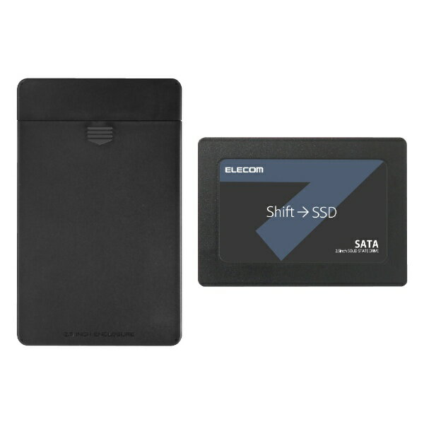 エレコム｜ELECOM 内蔵SSD SATA接続＋HDD変換ケース＆ケーブル ESD-IB0480G 480GB /2.5インチ
