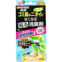 大日本除虫菊｜KINCHO クリーンフローゴミ箱のニオイがなくなる貼る消臭剤ミントの香り