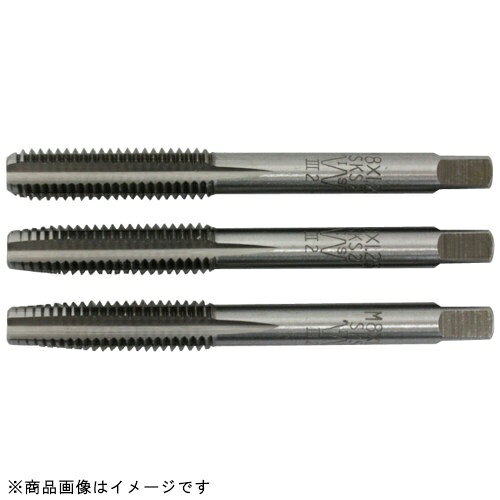 イシハシ精工｜ISS M12125 メートルネジ用タップ M12x1.25 3本セット