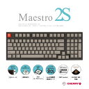 ARCHISS｜アーキス キーボード CHERRY MX 茶軸 Mestro2S 黒 AS-KBM98/TGB 有線 /USB ASKBM98TGB