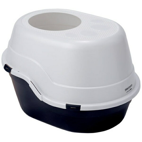 ペティオ｜Petio necoco 上から入る猫トイレ ブラックのサムネイル