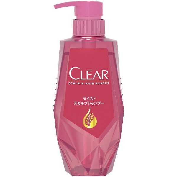 ユニリーバJCM｜Unilever CLEAR（クリア） モイスト スカルプシャンプー ポンプ 370ml〔シャンプー〕