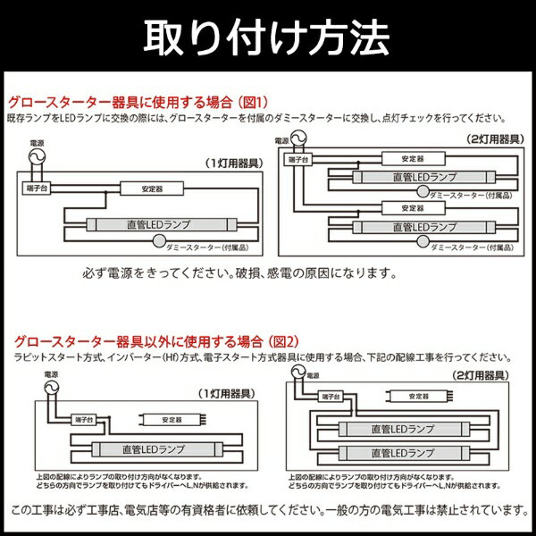 オーム電機｜OHM ELECTRIC LED直管20型8.2W LDF20SSD/8/102P1 [G13 /20形 /昼光色 /2本]