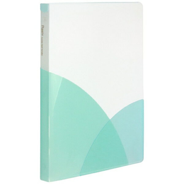 PLUS｜プラス ルーズリーフバインダー B5ミドル 98-804 ソーダブルー