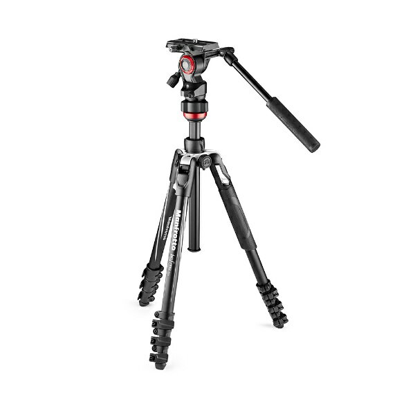 マンフロット｜Manfrotto befree live アルミニウムL三脚ビデオ雲台キット ブラック MVKBFRL-LIVE 