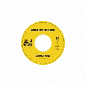 ソニーミュージックマーケティング｜Sony Music Marketing 真心ブラザーズ/ サマーヌード/ENDLESS SUMMER NUDE 完全生産限定盤【アナログレコード】 【代金引換配送不可】