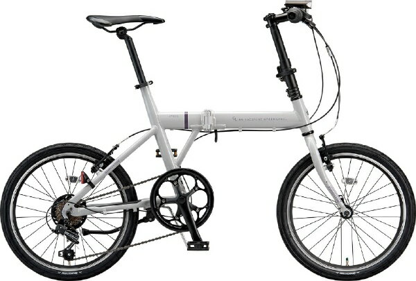 ブリヂストン｜BRIDGESTONE 20型 折りたたみ自転車 ブリヂストン グリーンレーベル シルヴァ CYLVA F6F(E.Xアーバングレー/6段変速/フレームサイズ：430mm/適正身長範囲：148〜179cm)YF6F20【キャンセル・返品不可】 【代金引換配送不可】