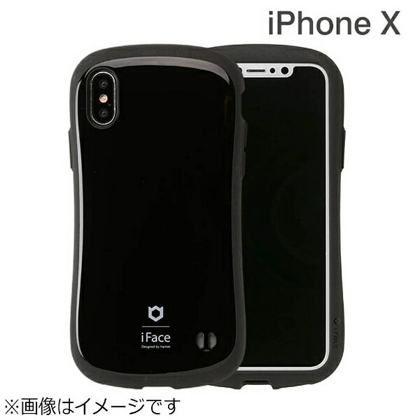 HAMEE｜ハミィ iPhone X用　iFace First Classケース　ブラック　IP8IFACEFCBK[IP8...