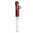 DEFF|ディーフ Ploom TECH 用 PUレザーキャップ ネオンレッド WLC-PM01NRD