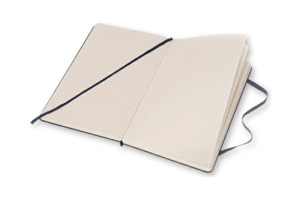 MOLESKINE｜モレスキン クラシック ノートブック ハードカバー Large サファイアブルー QP061B20 [方眼罫線]