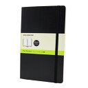 MOLESKINE｜モレスキン クラシック ノートブック ソフトカバー Large ブラック QP618 