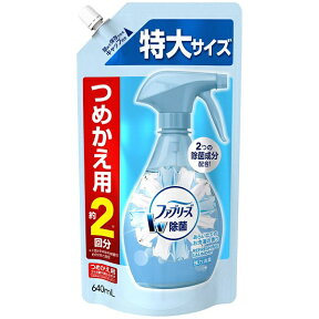 P&G｜ピーアンドジー Febreze（ファブリーズ）あらいたてのお洗濯の香り 替 特大〔消臭剤・芳香剤〕