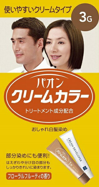 シュワルツコフヘンケル｜Henkel Japan パオン クリームカラー 3G より明るい栗色 1剤40g+2剤40g〔カラーリング剤〕