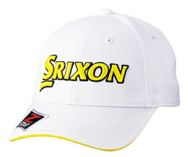 ダンロップ スリクソン｜DUNLOP SRIXON ゴルフ キャップ スリクソン キャップ(フリーサイズ：56〜60cm/ホワイトイエロー) SMH9130X