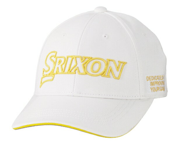 ダンロップ スリクソン｜DUNLOP SRIXON レディース ゴルフ キャップ スリクソン(フリーサイズ：54〜58cm/ホワイトイエロー)SWH9150