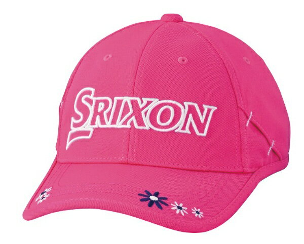 ダンロップ スリクソン｜DUNLOP SRIXON レディース ゴルフ キャップ スリクソン(フリーサイズ：54〜58cm/ピンクホワイト) SWH9151