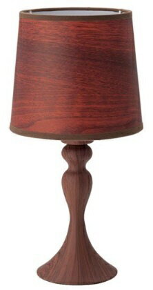 イシグロ｜ISHIGURO 木調タッチセンサーランプ ブラウン 20609 [LED /電球色][20609]