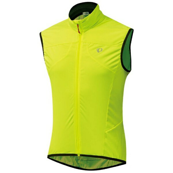 パールイズミ｜PEARL IZUMI 17FWパール ストレッチ ウィンドシェル ベスト ネオンイエロー／L