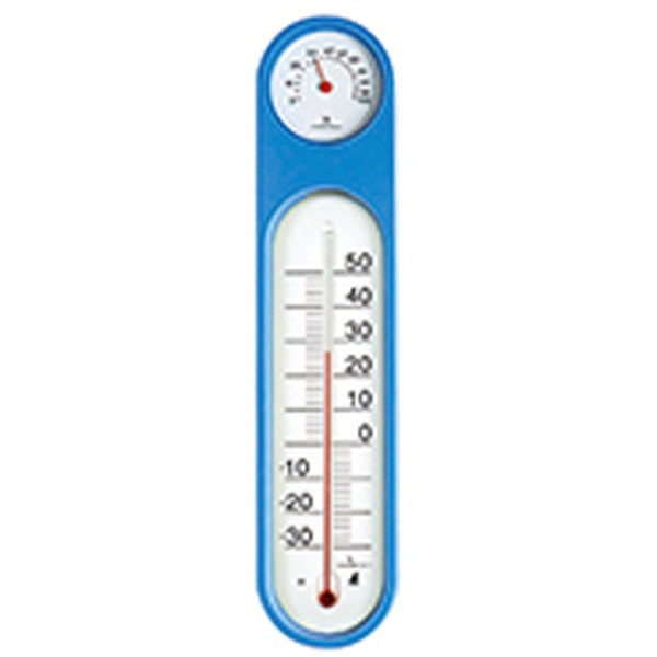 シンワ測定｜Shinwa Rules シンワ測定 温湿度計PCオーバルブルー A764-48932