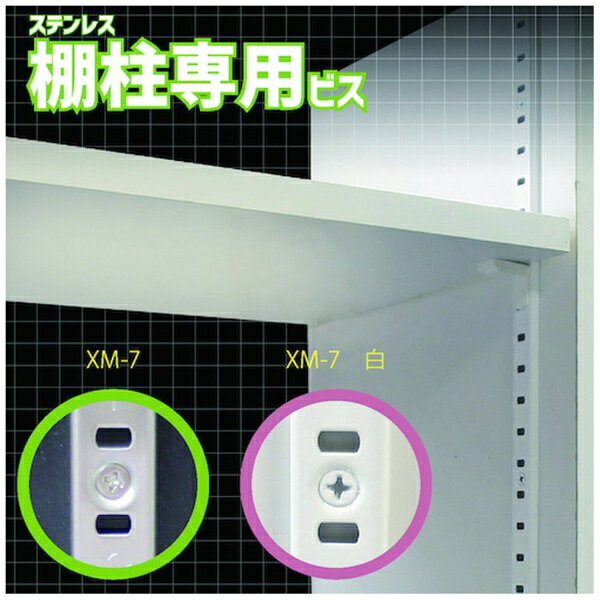 ダイドーハント｜daidohant ハント　棚柱専用ビス　XM−7　白　3．1X16　60本 10179281