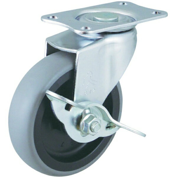 ハンマーキャスターセールス｜HAMMER CASTER ハンマー　Eシリーズ　自在SP付　PPホイールエラストマー巻車　50mm 415E-L50 BAR01
