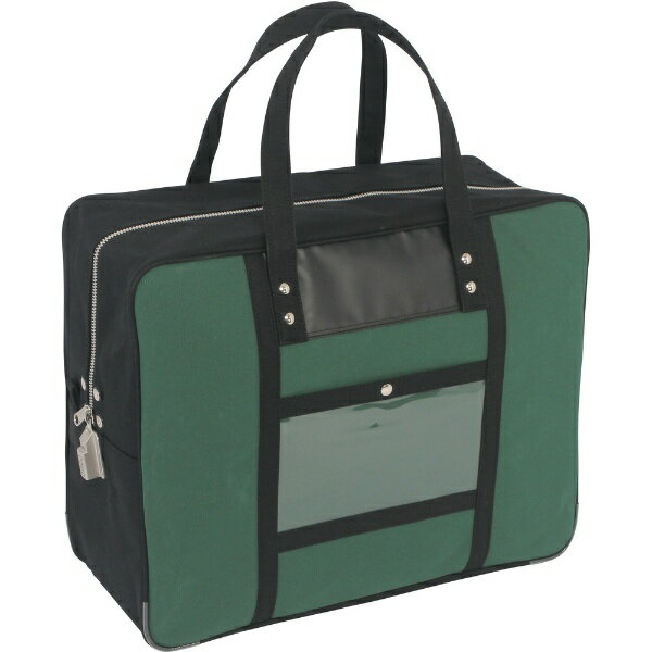 SANEI｜三栄産業 SANEI 帆布メール用ボストン（LL）SED-1錠付 モスグリーン BTLL-SED-07