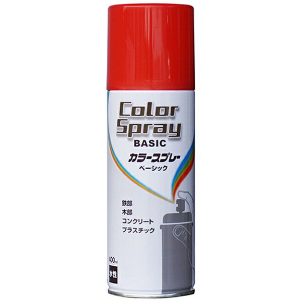 ニッペホームプロダクツ｜NIPPONPAINT ニッぺ カラースプレー ベーシック　400ml HKU010 レッド