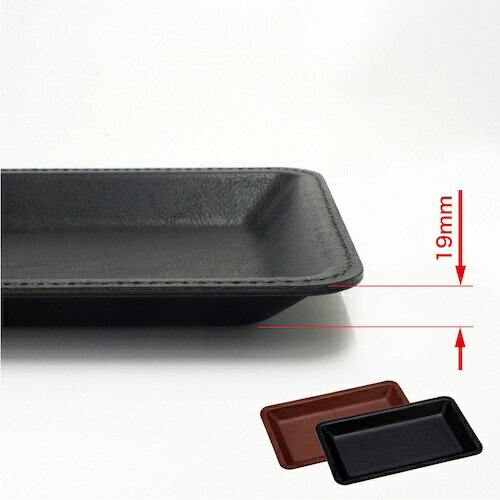 オープン工業｜OPEN INDUSTRIES OP　レザー調カルトン　黒 KN-51