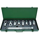 旭金属工業|ASAHI TOOLS ASH トルクレンチめがねヘッドセット LC090N+12−27mm LCR3000