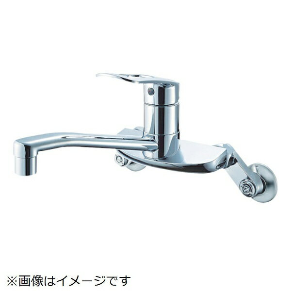 SANEI｜サンエイ 壁付きツーホール/シングルレバー混合栓 K2710E-13 壁付タイプ