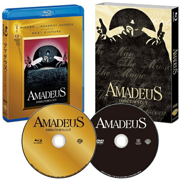 ワーナー ブラザース｜Warner Bros アマデウス 日本語吹替音声追加収録版 ブルーレイ＆DVD【ブルーレイ+DVD】 【代金引換配送不可】