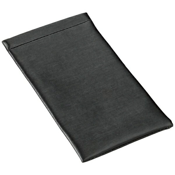 名古屋眼鏡｜Nagoya Gankyo ソフト ビニール片口 メガネケース 2506-01 黒※このページは「黒」のみの販売です。