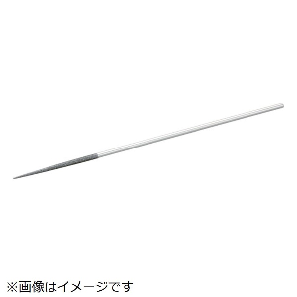 ■厳選された上質のダイヤモンド砥粒を電着させたダイヤモンドヤスリです。■耐摩耗性に優れ形状変化がなく、精密加工に適しています。【仕様】・形状： 丸・全長（mm）： 175・刃長（mm）： 50・幅（mm）： 2.1・粒度（#）： 270・厚さ（mm）： 2.1・適合素材： セラミックス、ガラス、工具鋼、合金鋼、超硬合金、サーメット、一般鋼、ステンレス、アルミニウム、銅
