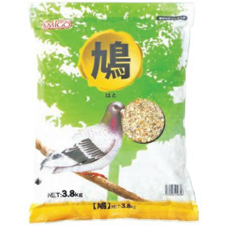 アラタ｜ARATA ワンバード アミーゴ 鳩（3.8kg）〔ペットフード〕