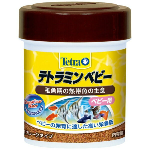 スペクトラムブランズジャパン｜Spectrum Brands Japan テトラミン ベビー (30g) 金魚 熱帯魚用フード