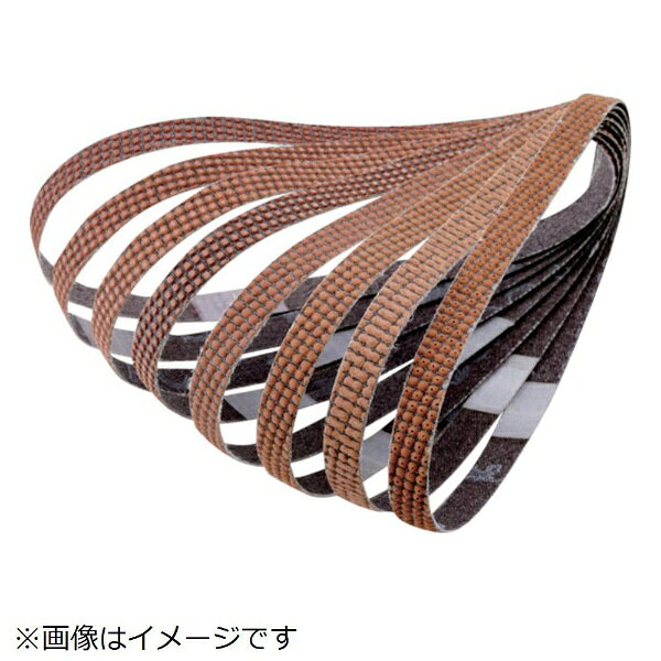 ■素材、粒度の異なるアブレーシブベルトを豊富にラインナップしています。■ドット形状のため、高い放熱効果があり、切り屑の排出効果にも優れています。【仕様】・幅（mm）： 8・長さ（mm）： 300・粒度（#）： 800・適合素材： 工具鋼、合金鋼、樹脂、ゴム、一般鋼、ステンレス、アルミニウム、銅