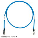 パンドウイット｜PANDUIT パンドウイット　CAT6A／CAT6　シールドパッチコード　30m　青 STP6X30MBU