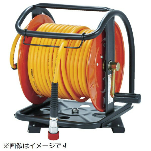 トラスコ中山｜TRUSCO NAKAYAMA TRUSCO　C型エアーリール　ワンタッチカップリング付　7X10mm　30m巻 T..