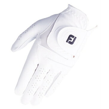 フットジョイ　FootJoy 【レディース　両手用】ゴルフグローブ WeatherSof(19cm/ホワイト)FGWF8PR