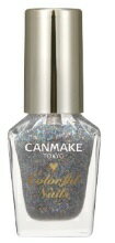 キャンメイク｜CANMAKE カラフルネイルズ N23（シャイニーシルバー）［ネイルカラー］