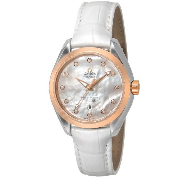 OMEGA｜オメガ シーマスターアクアテラ [Seamaster Aqua Terra] 5年保証 ホワイト 231.23.34.20.55.001 [並行輸入品]