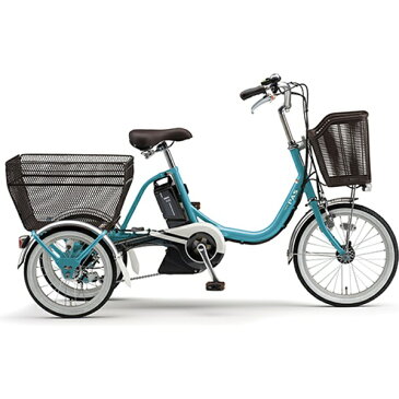 ヤマハ YAMAHA 【電動アシスト付き】18/16型 電動アシスト自転車 PAS ワゴン(エスニックブルー/内装3段変速) PA16W【2019年モデル】【組立商品につき返品不可】 【代金引換配送不可】