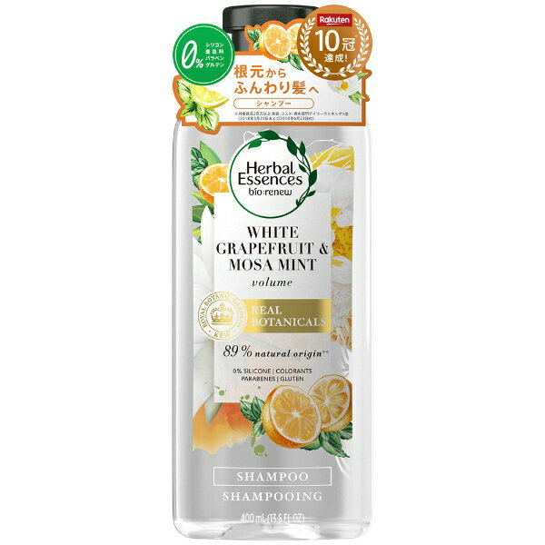 P&GピーアンドジーHerbalEssences(ハーバルエッセンス)ビオリニューホワイトグレープフルーツ&ミントシャンプー w