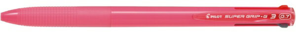 PILOT｜パイロット スーパーグリップG 3 多色ボールペン ピンク BKSG-30F-P [0.7mm]