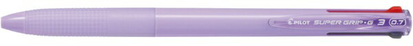 PILOT｜パイロット スーパーグリップG 3 多色ボールペン パープル BKSG-30F-PU [0.7mm]